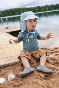 Tee-shirt Manches Courtes Anti UV Beach LASSIG -Bébés Produits Magasin SPL F22 1431020490 1431009347 1432001457 L 1 1