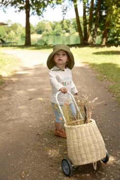 Chapeau Anti UV Protège Nuque Khaki LASSIG -Bébés Produits Magasin SPL F22 1433017580 1431021164 1431028457 L 1