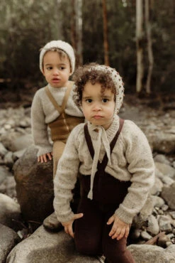 Collant Sans Pied à Bretelles Teddy - Chocolate SILLY SILAS 13 Collant Sans Pied à Bretelles Teddy - Chocolate SILLY SILAS -Bébés Produits Magasin SSTFCHOCBRCOTTONBLENDS3