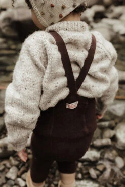 Collant Sans Pied à Bretelles Teddy - Chocolate SILLY SILAS 16 Collant Sans Pied à Bretelles Teddy - Chocolate SILLY SILAS -Bébés Produits Magasin SSTFCHOCBRCOTTONBLENDS7