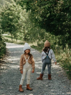 Collant Sans Pied à Bretelles En Laine Mérinos - Granite SILLY SILAS -Bébés Produits Magasin SSWFGGREYWOOLBLENDS6 1