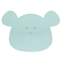 Set De Table En Silicone Bleu LASSIG