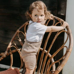 Collant Short à Bretelles - Peanut Blend SILLY SILAS 11 Collant Short à Bretelles - Peanut Blend SILLY SILAS -Bébés Produits Magasin Shorty SHPEANCOTTONS2