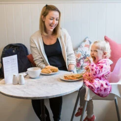 Bavoir Manches Longues Nomade Taille Unique Coeurs Roses TIDY TOT -Bébés Produits Magasin Site2CC001