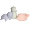 Set De 3 Animaux En Caoutchouc Naturel Marshmallow - Océan TIKIRI 2 Set De 3 Animaux En Caoutchouc Naturel Marshmallow - Océan TIKIRI -Bébés Produits Magasin TIKIRI 5065561V1