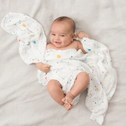 Aden + Anais Maxi Lange Silky Soft Stargaze ADEN+ANAIS -Bébés Produits Magasin V2SITE 8986G