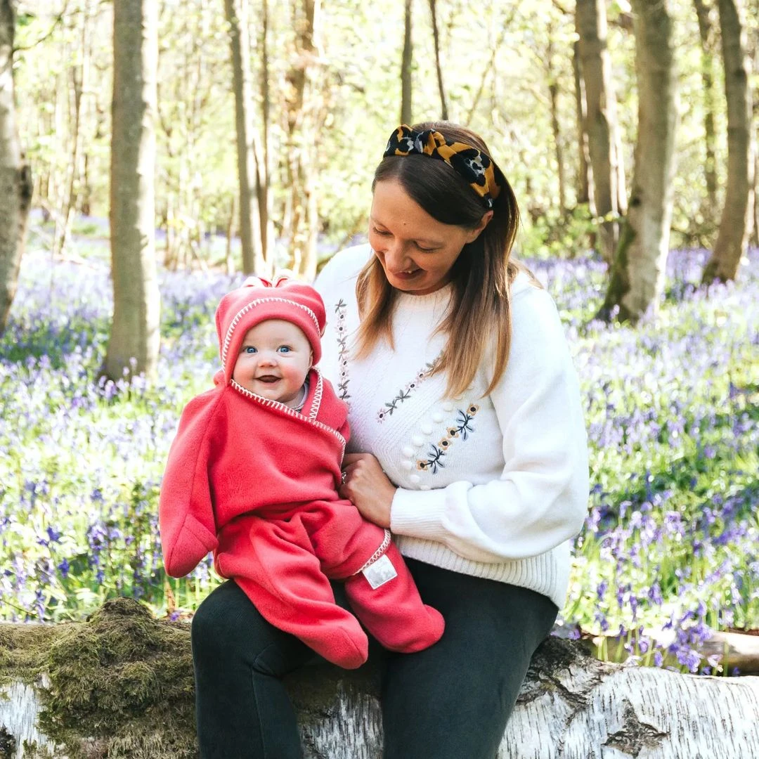 Couverture Etoile Starnug Corail TUPPENCE AND CRUMBLE 6 Couverture Etoile Starnug Corail TUPPENCE AND CRUMBLE – Image 4