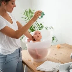 Baignoire Shantala Blanc POPOLINI 12 Baignoire Shantala Blanc POPOLINI -Bébés Produits Magasin V4 shantala 280323