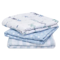 Aden + Anais Lot De 3 Petits Langes En Mousseline De Coton Rising Star ADEN+ANAIS