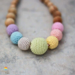 Collier D'allaitement Et De Portage Neutral Rainbow Genévrier - RN012 KANGAROO CARE