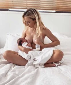 Recueil-Lait 100% Silicone 150ml Avec Bouchon Fleur HAAKAA -Bébés Produits Magasin cz5po0ol