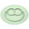 Assiette Antidérapante MINI Mat VERT AMANDE EZPZ -Bébés Produits Magasin ezpz MM Nordic Sage