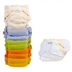 PACK DE DEPART Couches Lavables MiniFit - Taille Naissance (2-8kg) POPOLINI