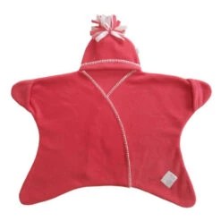 Couverture Etoile Starnug Corail TUPPENCE AND CRUMBLE