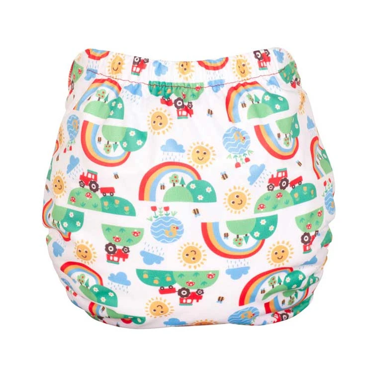 Couche Lavable TE1 - EASYFIT - Taille Unique (3.5-15kg) - Happy Days TOTS BOTS 5 Couche Lavable TE1 - EASYFIT - Taille Unique (3.5-15kg) - Happy Days TOTS BOTS – Image 3