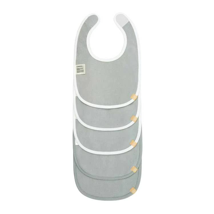 Lot De 5 Bavoirs En éponge Imperméable 3-18 Mois Chat LASSIG 4 Lot De 5 Bavoirs En éponge Imperméable 3-18 Mois Chat LASSIG – Image 2
