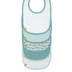 Lot De 5 Bavoirs En éponge Imperméable 3-18 Mois Chien LASSIG