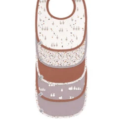 Lot De 5 Bavoirs En éponge Imperméable 3-18 Mois Oie LASSIG