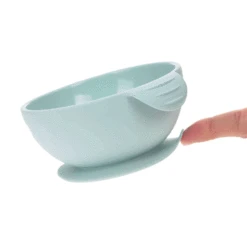 Bol Ventousé En Silicone Bleu LASSIG -Bébés Produits Magasin lec9fxkd