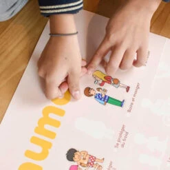 Poster Géant 48 Stickers Le Corps Humain POPPIK -Bébés Produits Magasin mrg42y28