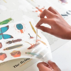 Poster Géant 44 Stickers Insectes POPPIK -Bébés Produits Magasin o000g1ce