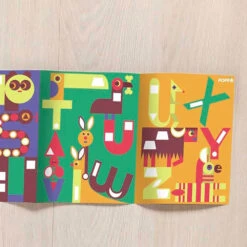 Poster Panoramique 520 Stickers Les Lettres De A à Z POPPIK -Bébés Produits Magasin tzzekln3