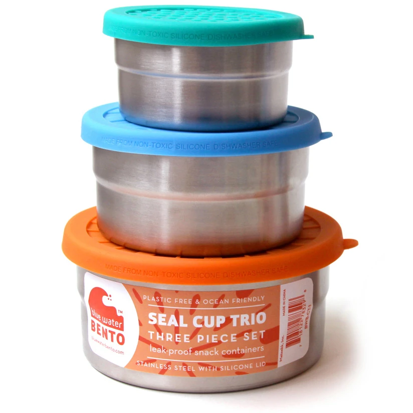 Lunch Box Inox Seal Cup Trio ECOLUNCHBOX 3 Lunch Box Inox Seal Cup Trio ECOLUNCHBOX