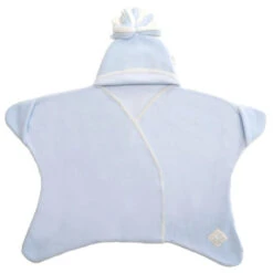 Couverture Etoile Starnug Bleu Pâle TUPPENCE AND CRUMBLE