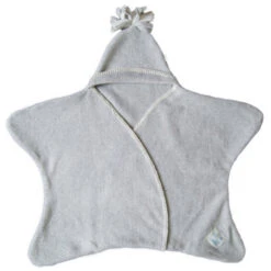 Couverture Etoile Starnug Gris TUPPENCE AND CRUMBLE