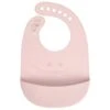 Bavoir En Silicone Rose LASSIG