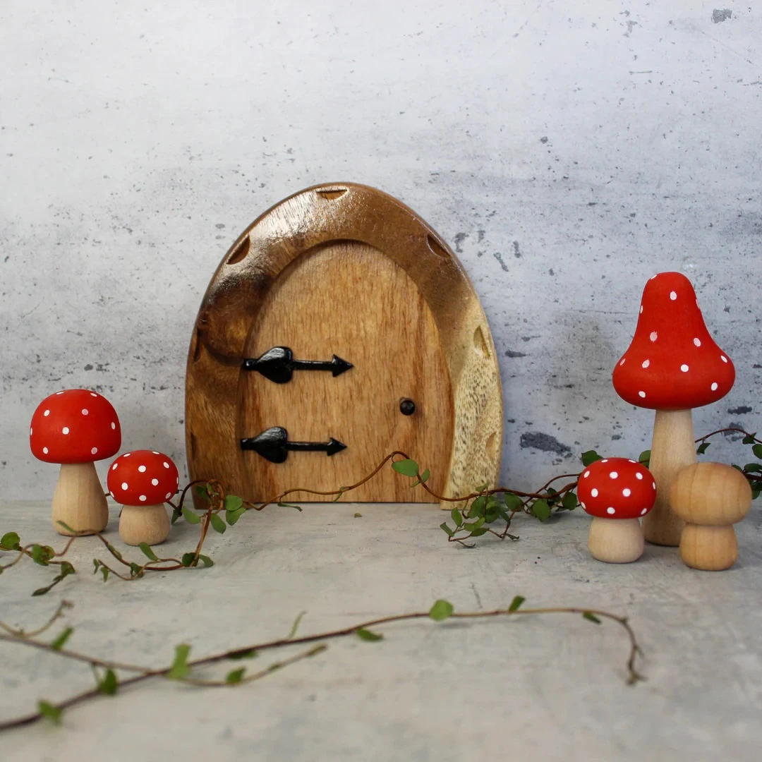 Porte En Bois De La Petite Souris PAPOOSE TOYS 3 Porte En Bois De La Petite Souris PAPOOSE TOYS