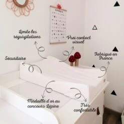 Drap Housse Pour Sofalange Blanc BEABA -Bébés Produits Magasin v1 sofalange avec texte 1