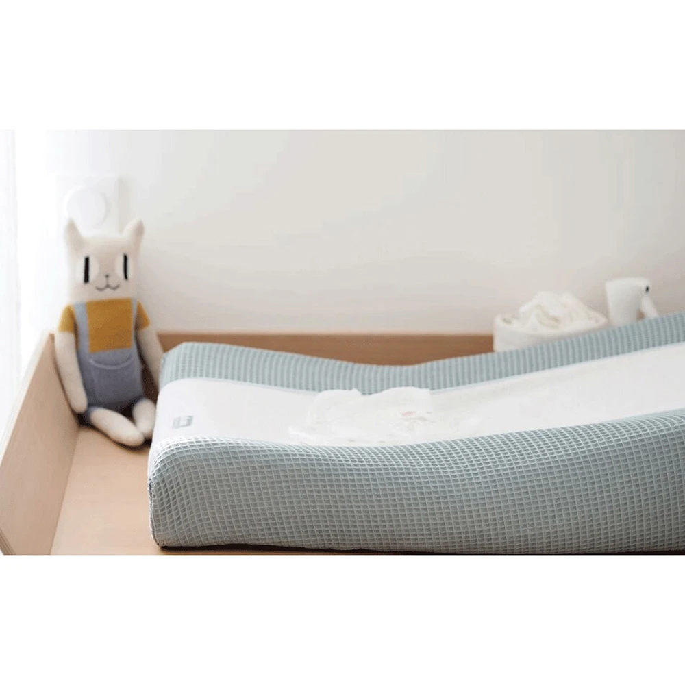 Drap Housse Pour Sofalange Vert D'eau BEABA 4 Drap Housse Pour Sofalange Vert D'eau BEABA – Image 2