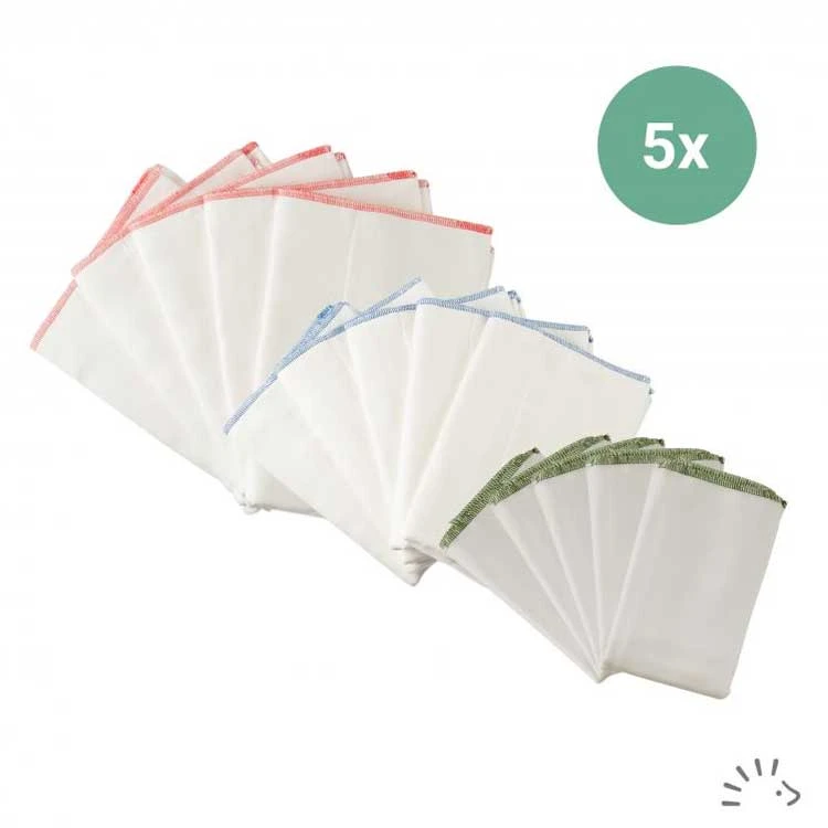 Lot De 5 Langes Préformés Taille L POPOLINI 3 Lot De 5 Langes Préformés Taille L POPOLINI