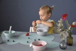 Bavoir En Silicone Gris LASSIG -Bébés Produits Magasin v4 bavoir SILICONE gris