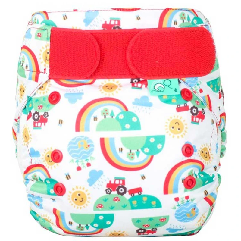 Couche Lavable TE1 - EASYFIT - Taille Unique (3.5-15kg) - Happy Days TOTS BOTS 3 Couche Lavable TE1 - EASYFIT - Taille Unique (3.5-15kg) - Happy Days TOTS BOTS